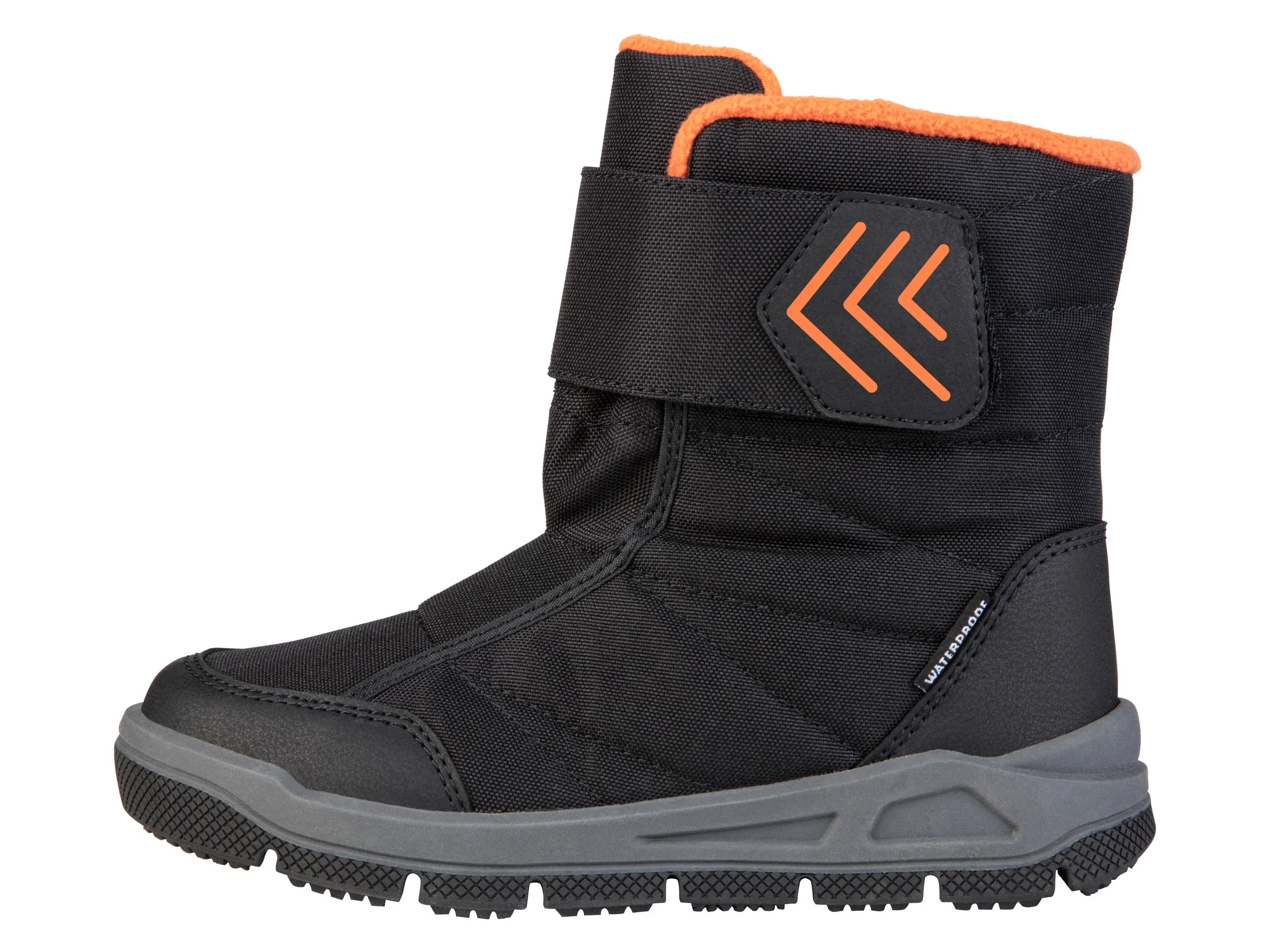 PEPPERTS!® Kinder Jungen Schneestiefel mit Warmfutter (Schwarz, 34) – Bild 2 von 3