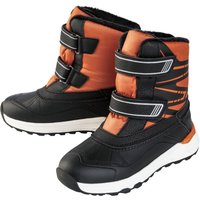 PEPPERTS!® Kinder Jungen Winterstiefel mit Warmfutter (Schwarz, 36)