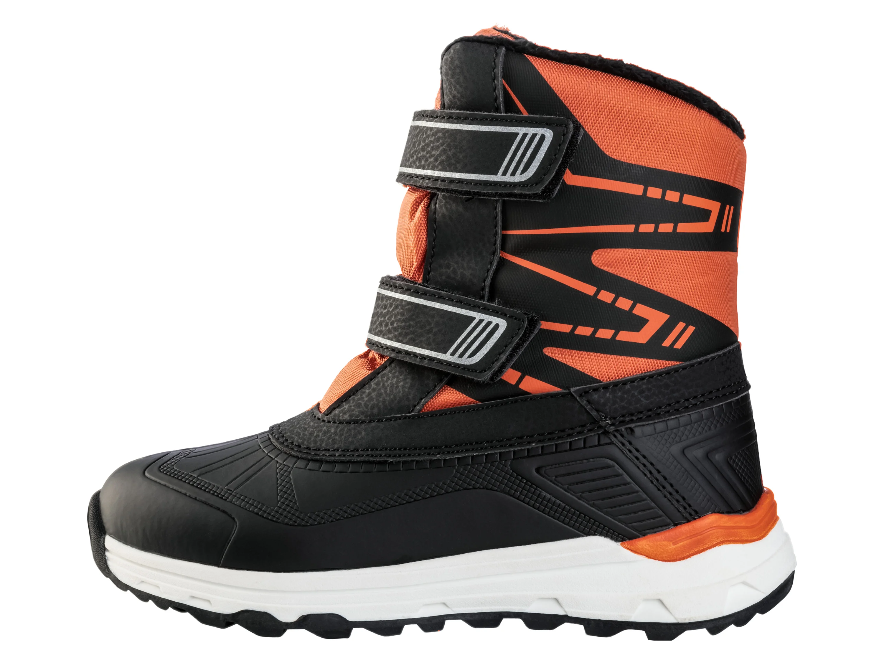 PEPPERTS!® Kinder Jungen Winterstiefel mit Warmfutter (Schwarz, 34) – Bild 2 von 3