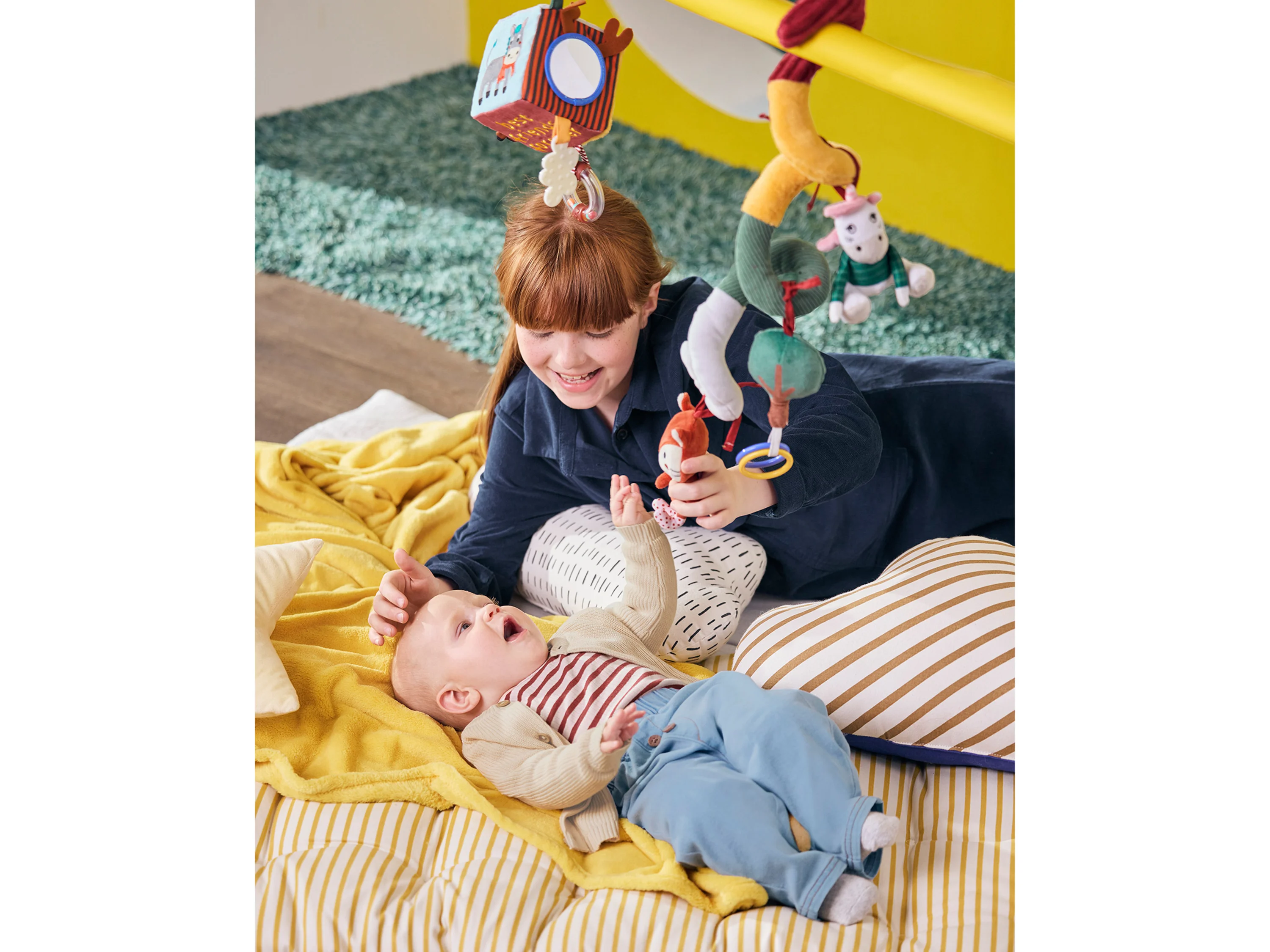 PEPPERTS!® Kinder Mädchen Kleid Cord (navy, 146) – Bild 2 von 4