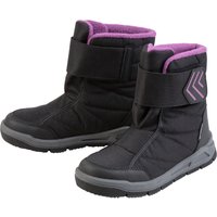 PEPPERTS!® Kinder Mädchen Schneestiefel mit Warmfutter (Schwarz, 32)