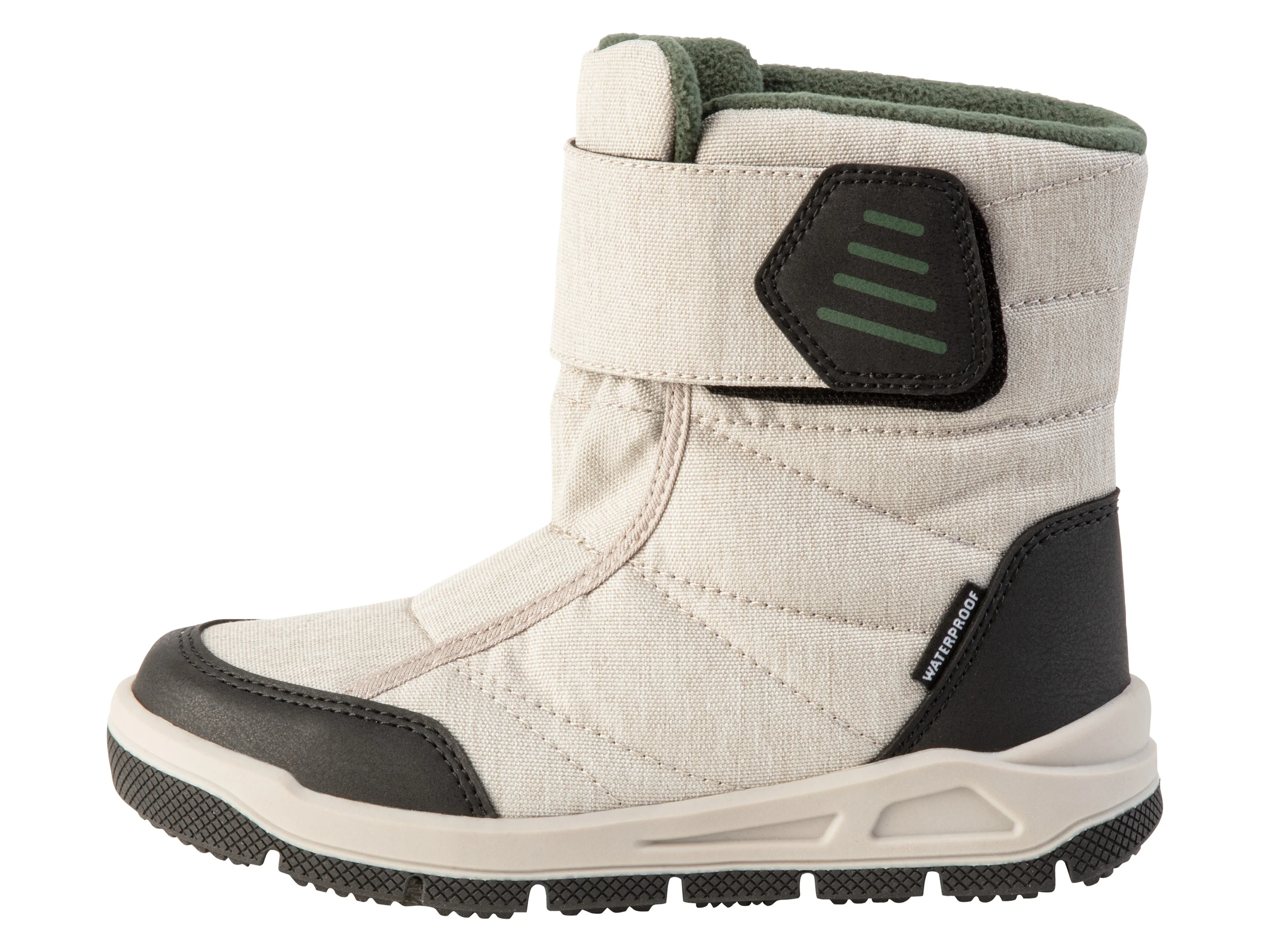 PEPPERTS!® Kinder Mädchen Schneestiefel mit Warmfutter (Beige, 33) – Bild 3 von 4