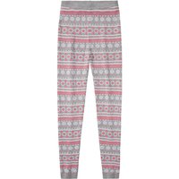 PEPPERTS!® Kinder Mädchen Strickleggings Weihnachten (Grau, 146/152)