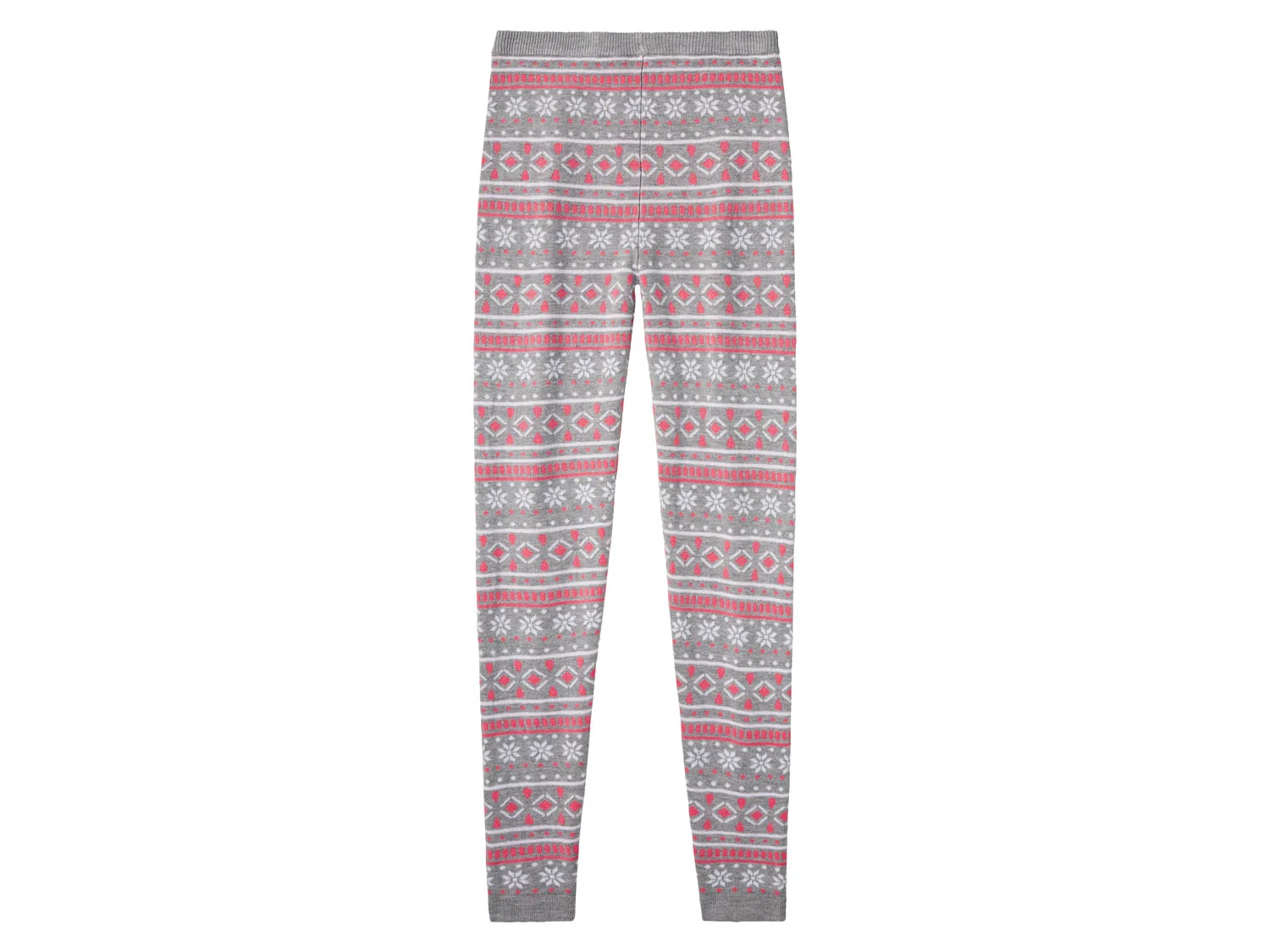 PEPPERTS!® Kinder Mädchen Strickleggings Weihnachten (Grau, 146/152) – Bild 3 von 3