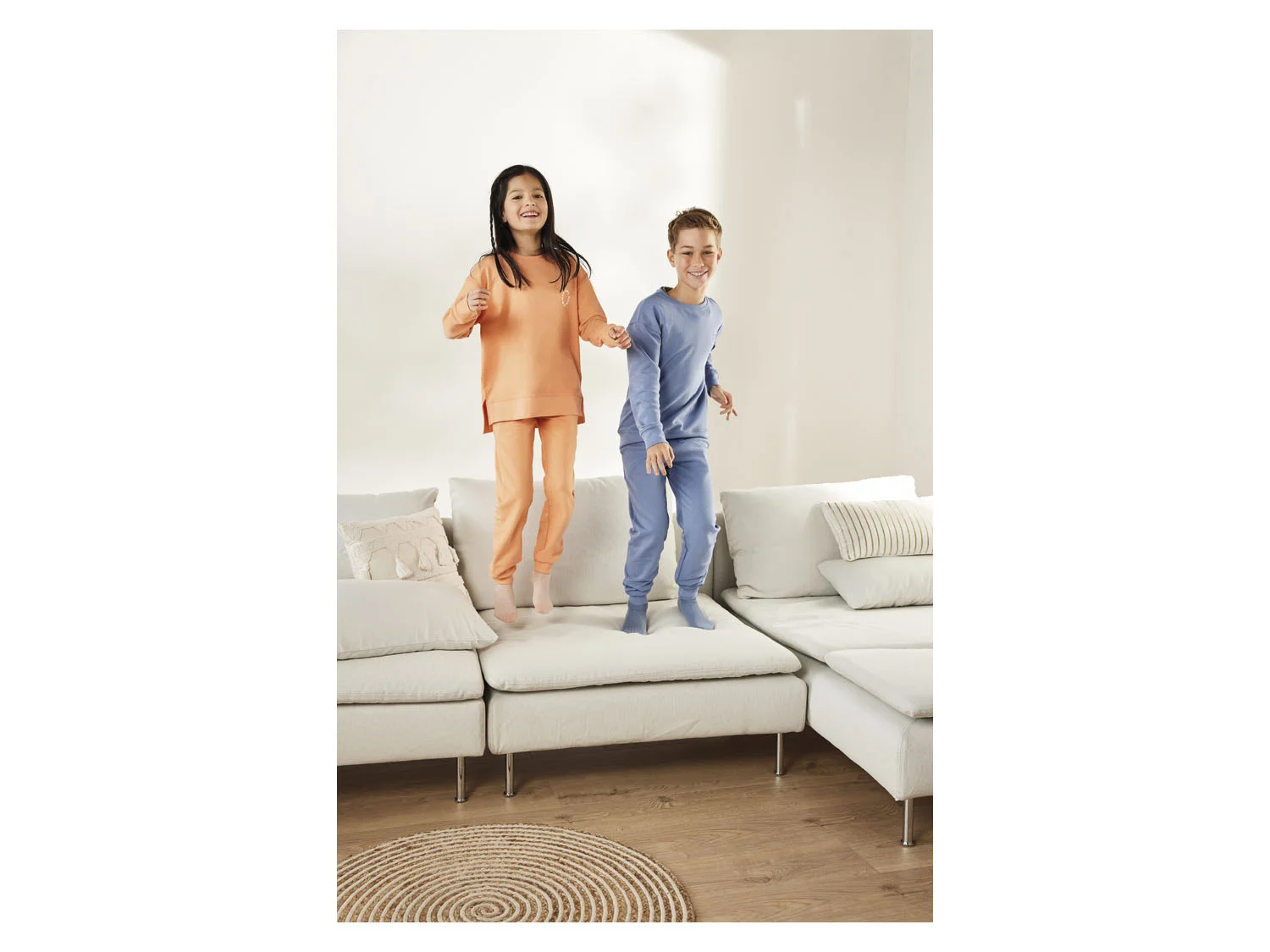 PEPPERTS!® Kinder Mädchen Sweathose (Orange, 158/164) – Bild 3 von 4