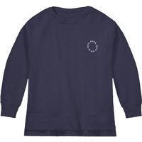 PEPPERTS!® Kinder Mädchen Sweatshirt (Dunkelblau, 158/164)