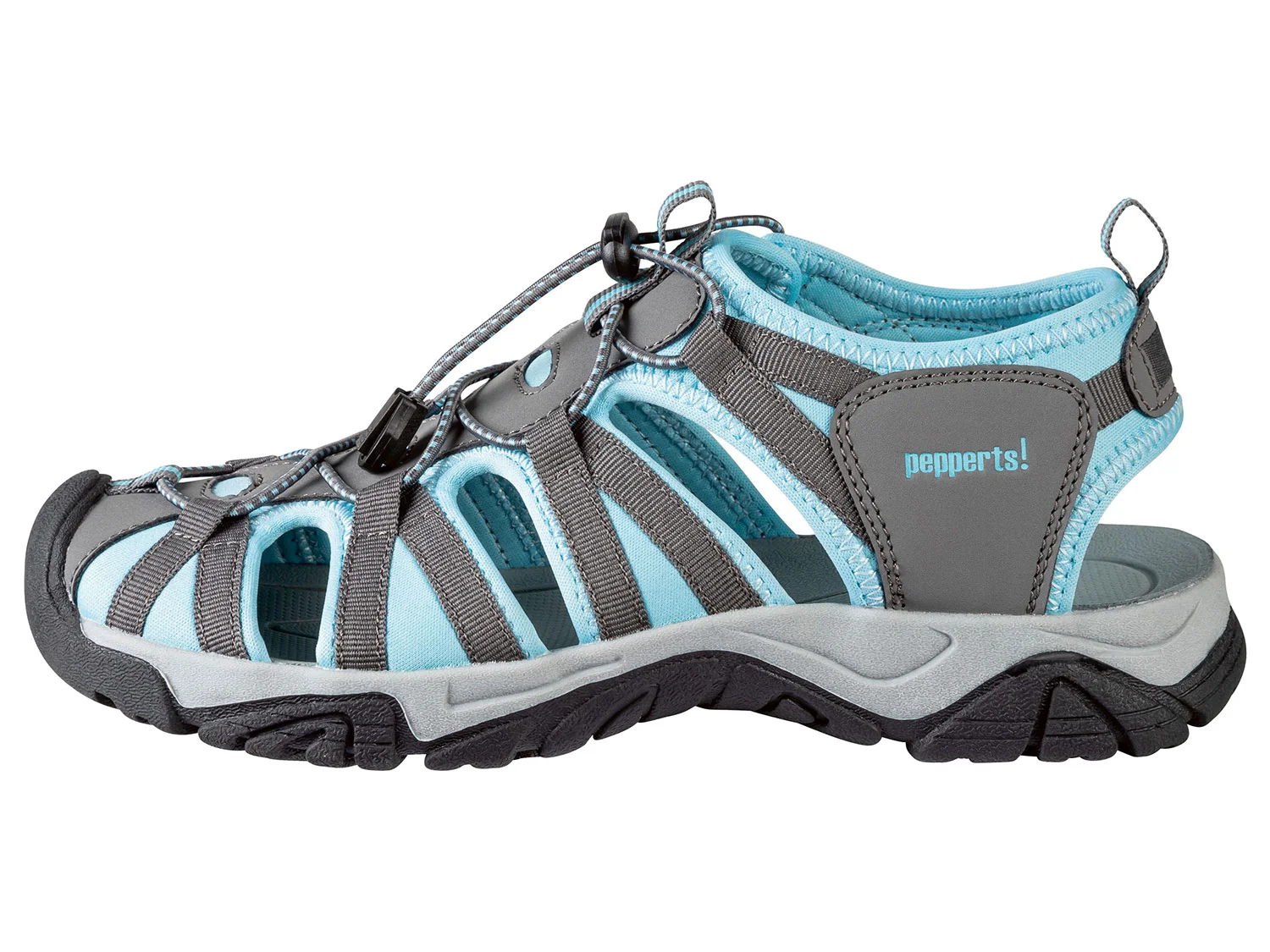 PEPPERTS!® Trekkingsandale Outdoor (Blau, 37) – Bild 2 von 3