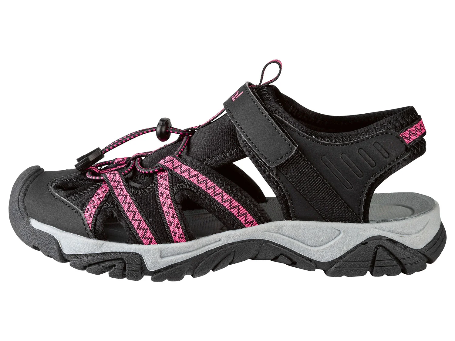 PEPPERTS!® Trekkingsandale Outdoor (Schwarz, 37) – Bild 2 von 3