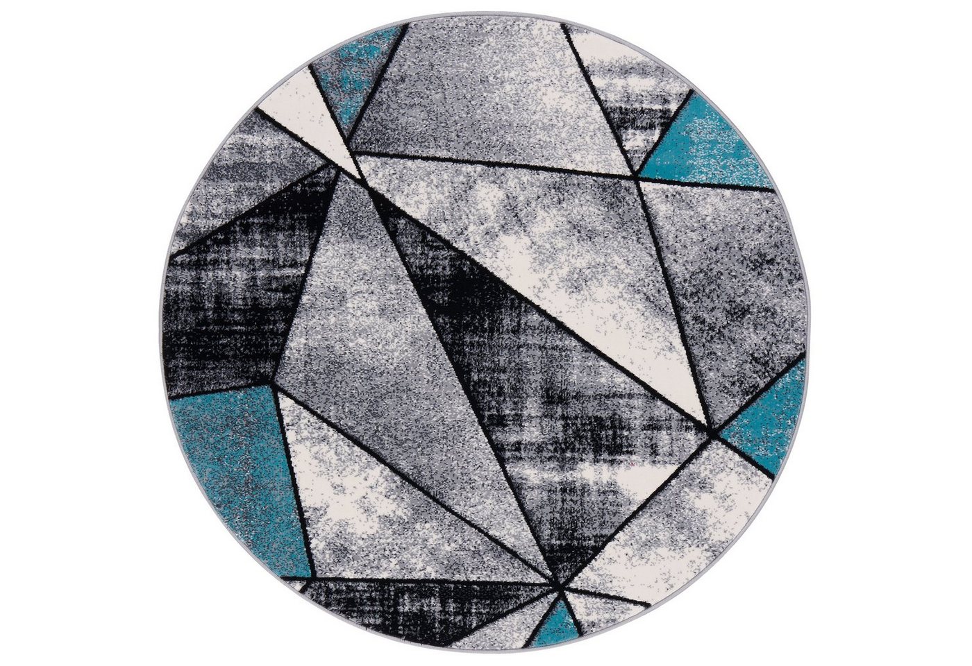 Pergamon Designteppich Designer Teppich Brilliant Magic Rund, Rund, Höhe: 6 mm – Bild 2 von 5