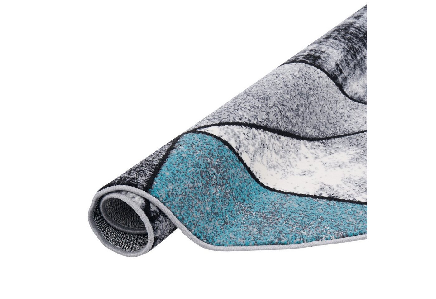 Pergamon Designteppich Designer Teppich Brilliant Magic Rund, Rund, Höhe: 6 mm – Bild 4 von 5