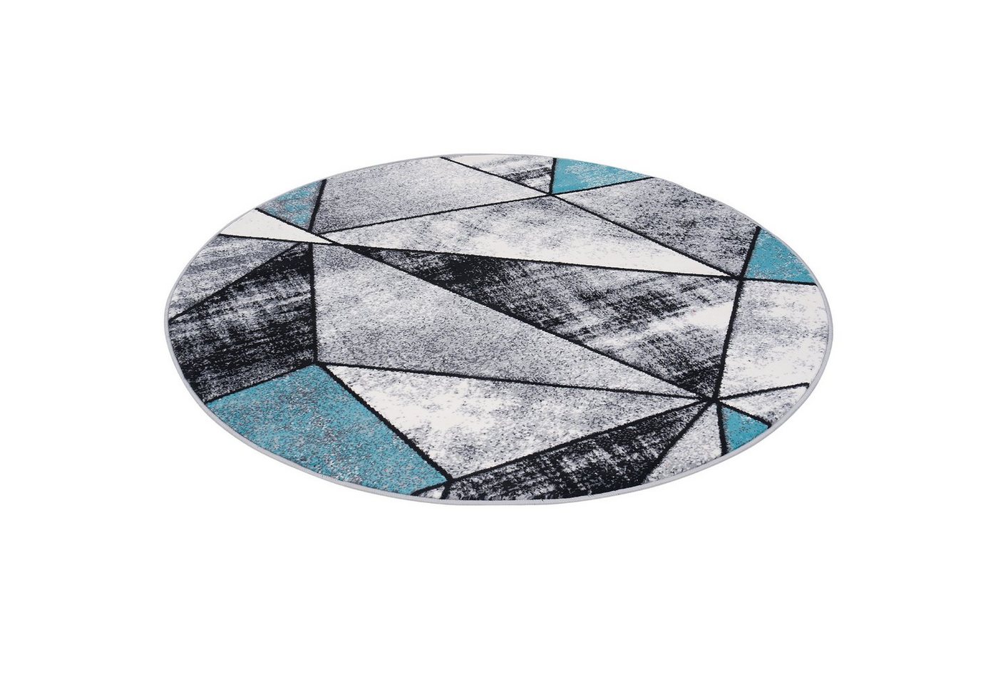 Pergamon Designteppich Designer Teppich Brilliant Magic Rund, Rund, Höhe: 6 mm – Bild 5 von 5