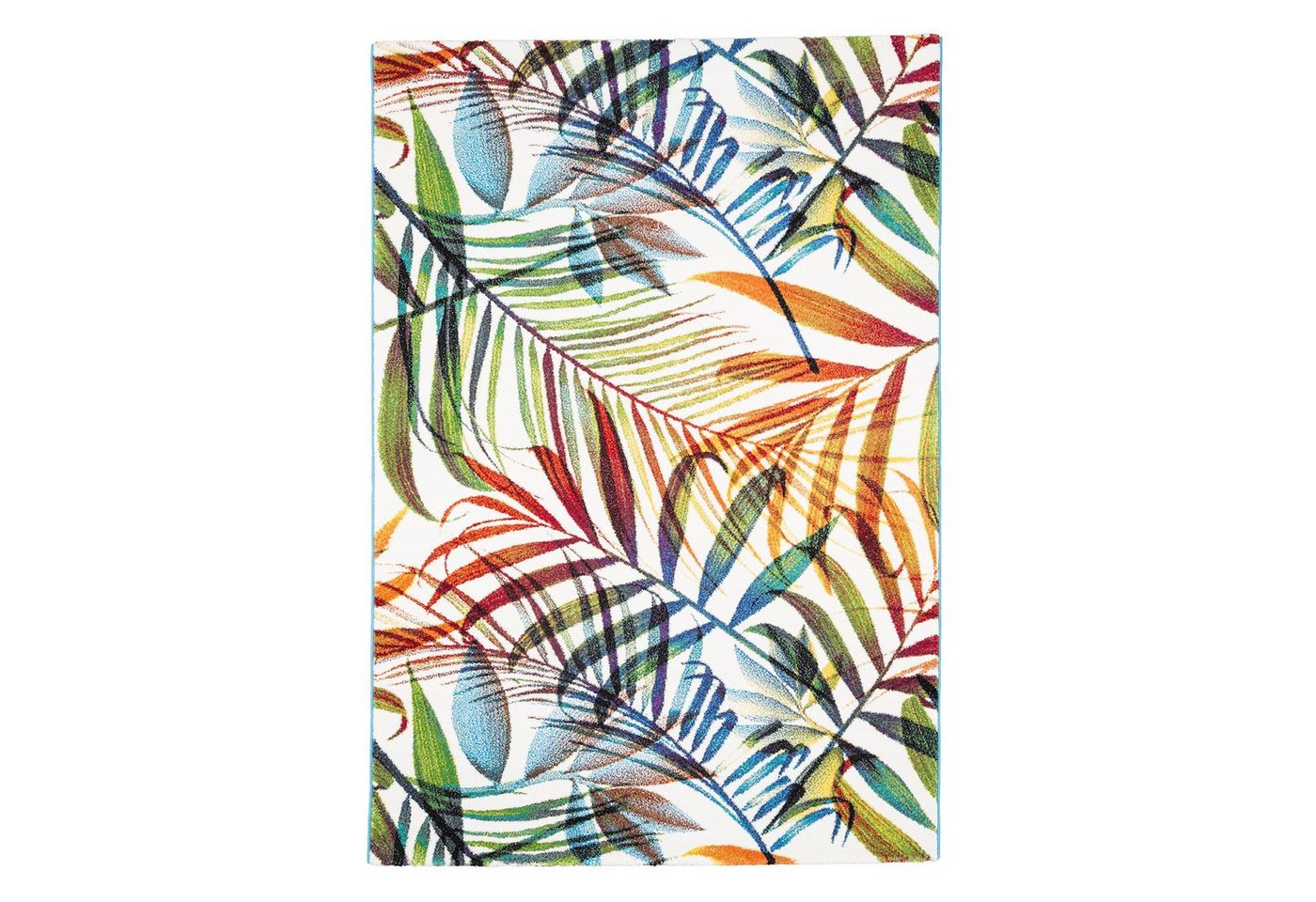 Pergamon Designteppich Designer Teppich Faro Tropical Bunte Zweige, Rechteckig, Höhe: 11 mm – Bild 2 von 5