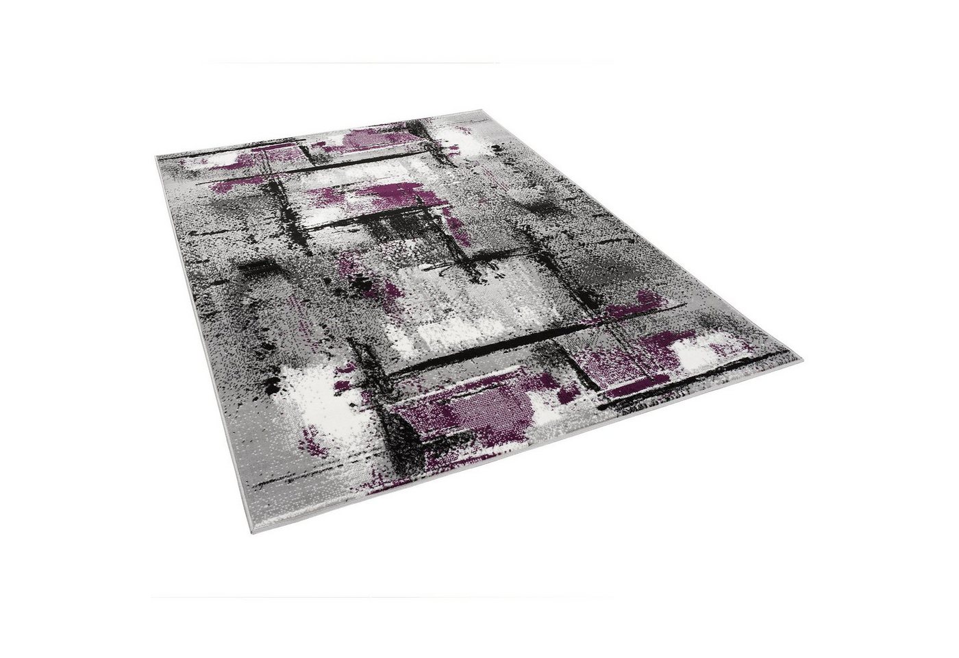 Pergamon Designteppich Modern Designer Velours Teppich Samba, Rechteckig, Höhe: 13 mm – Bild 5 von 5