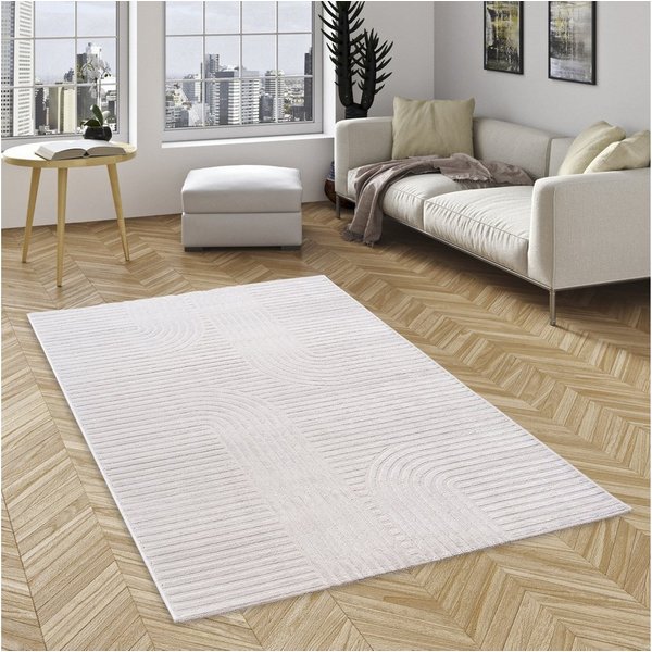 Pergamon Designteppich Soft Teppich Lucia, Rechteckig, Höhe: 9 mm