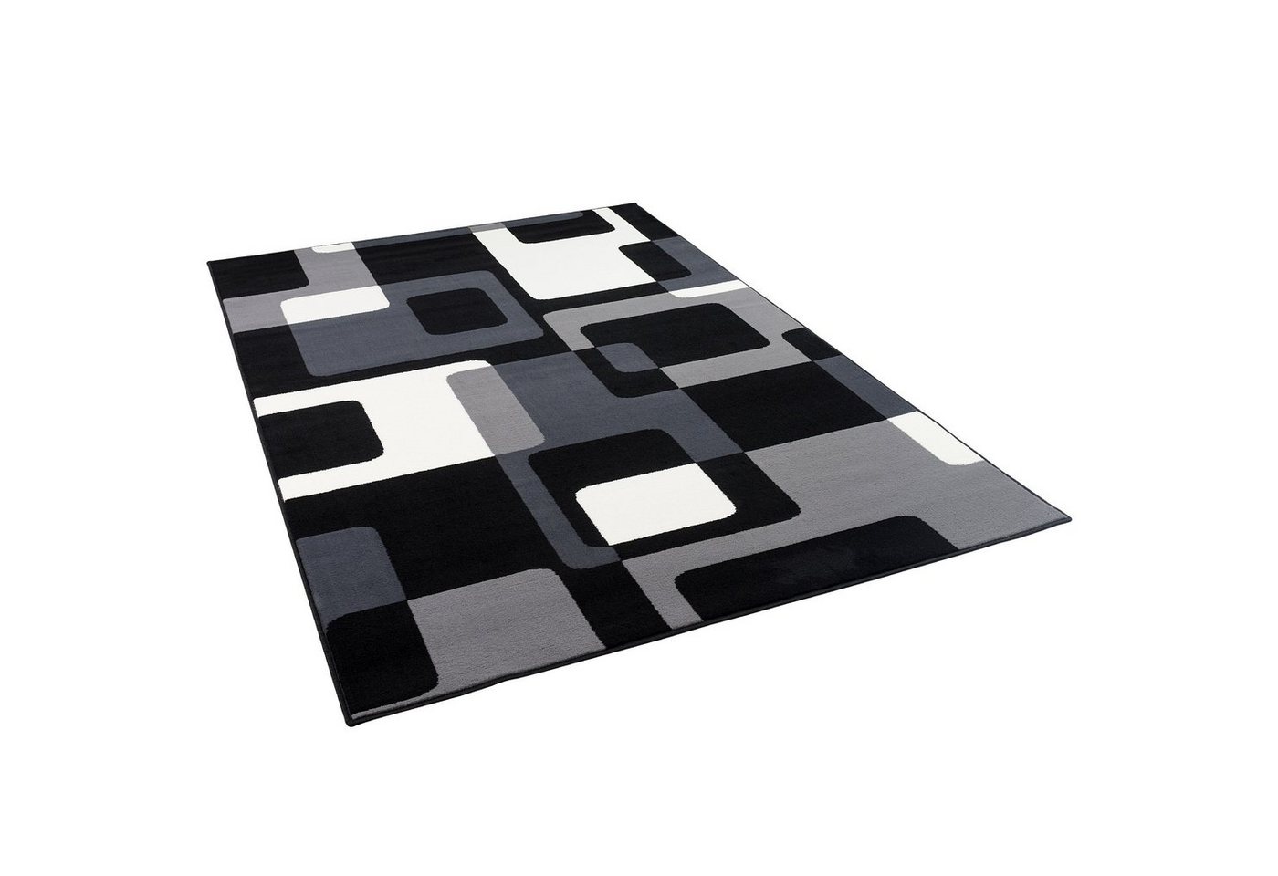 Pergamon Designteppich Teppich Modern Trendline Retro, Rechteckig, Höhe: 8 mm – Bild 5 von 5