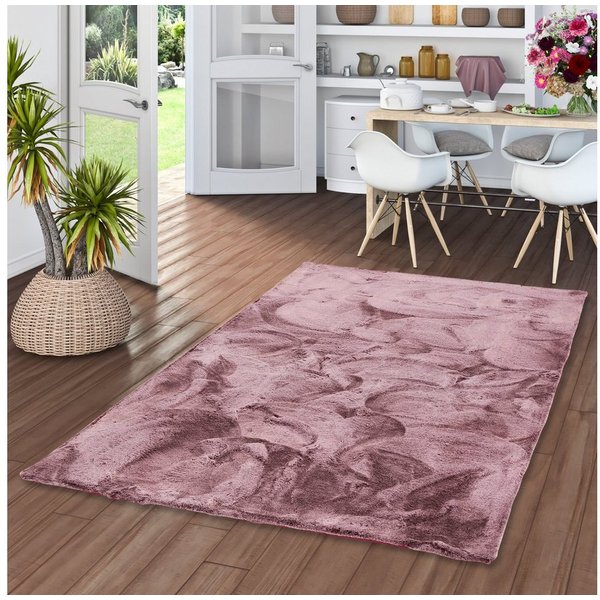 Pergamon Fellteppich Fellteppich Luxus Super Soft Plush, Rechteckig, Höhe: 25 mm
