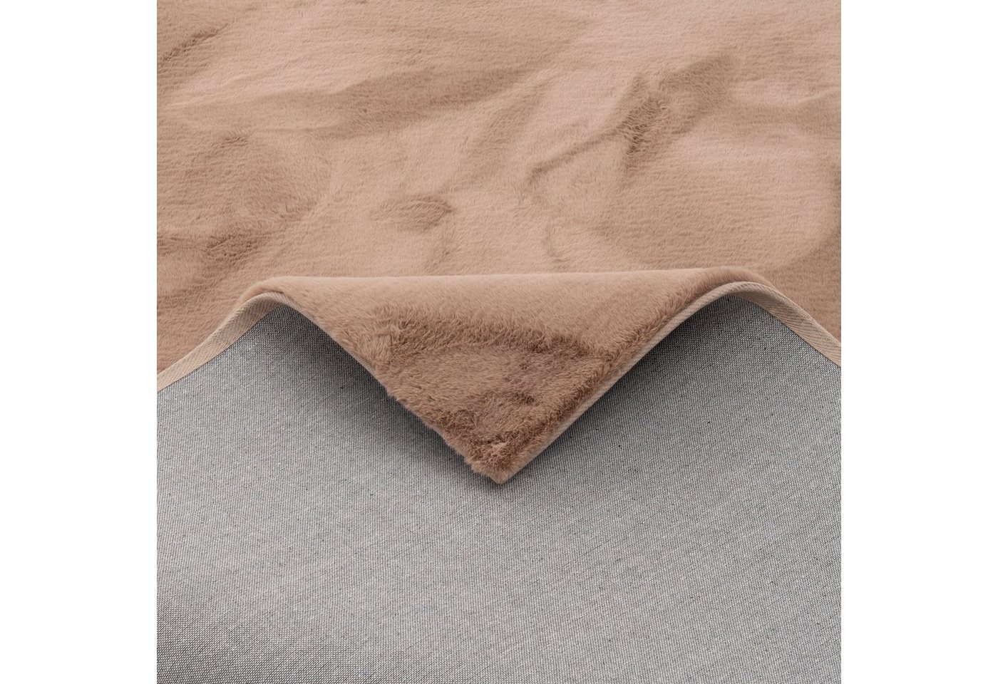 Pergamon Fellteppich Fellteppich Luxus Super Soft Plush, Rechteckig, Höhe: 25 mm – Bild 4 von 5