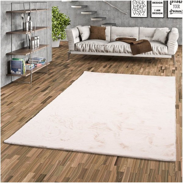 Pergamon Fellteppich Fellteppich Luxus Super Soft Plush, Rechteckig, Höhe: 25 mm