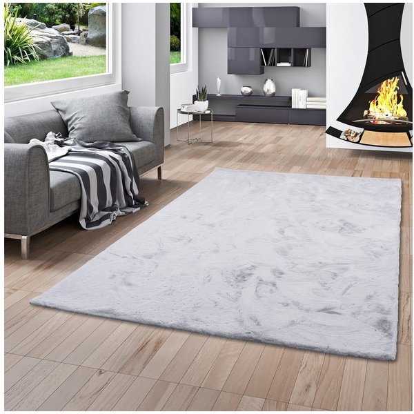 Pergamon Fellteppich Fellteppich Luxus Super Soft Plush, Rechteckig, Höhe: 25 mm