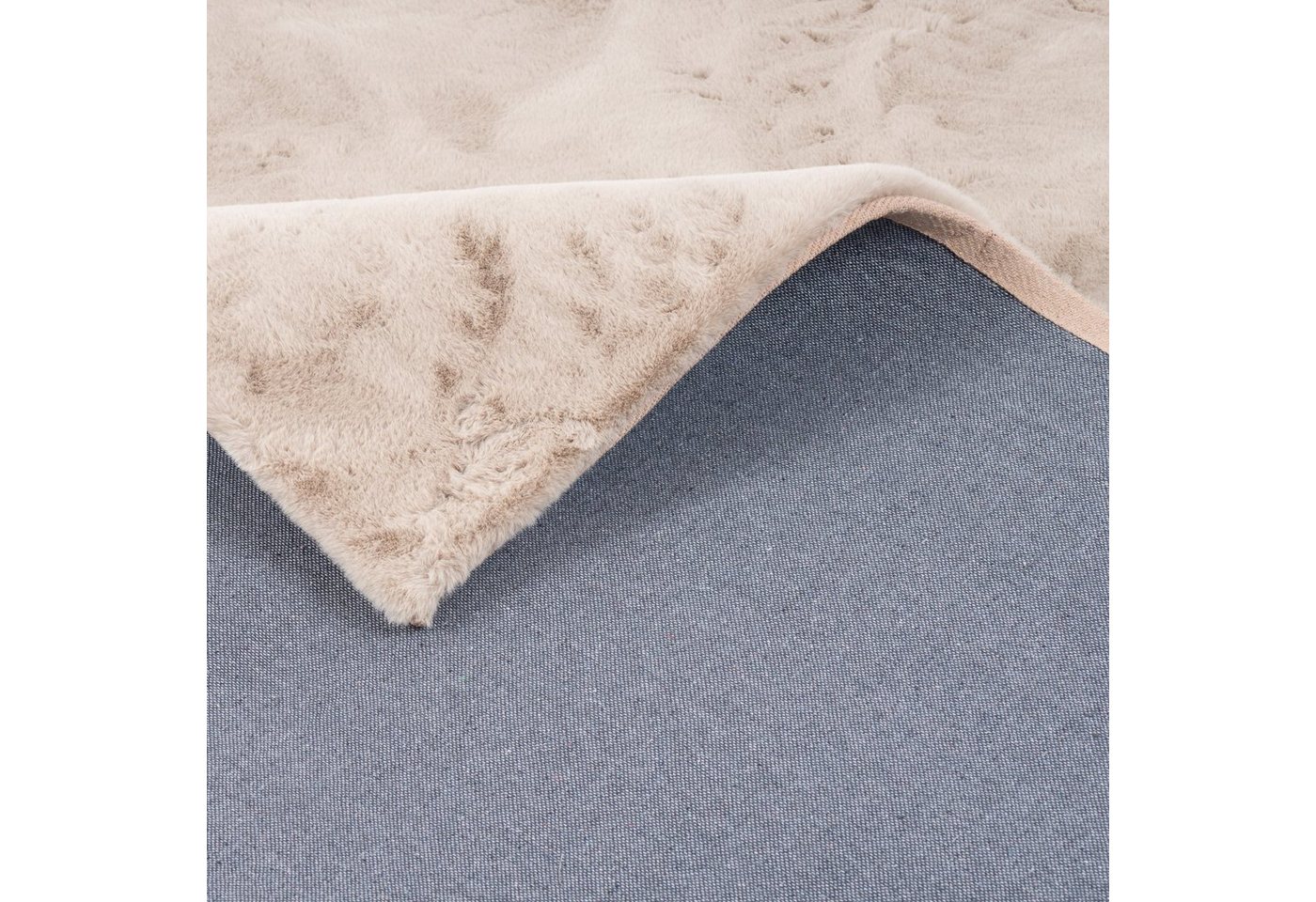 Pergamon Fellteppich Fellteppich Luxus Super Soft Plush, Rechteckig, Höhe: 25 mm – Bild 4 von 5