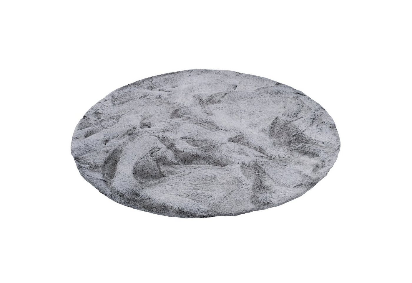 Pergamon Fellteppich Fellteppich Luxus Super Soft Plush Rund, Rund, Höhe: 25 mm – Bild 5 von 5