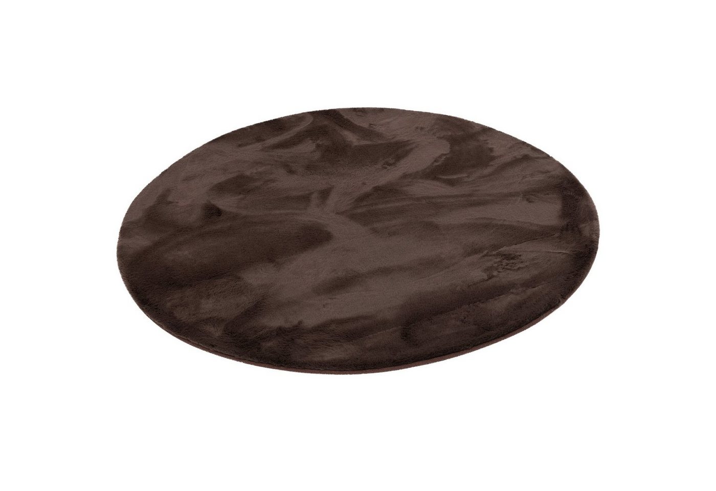 Pergamon Fellteppich Fellteppich Luxus Super Soft Plush Rund, Rund, Höhe: 25 mm – Bild 5 von 5