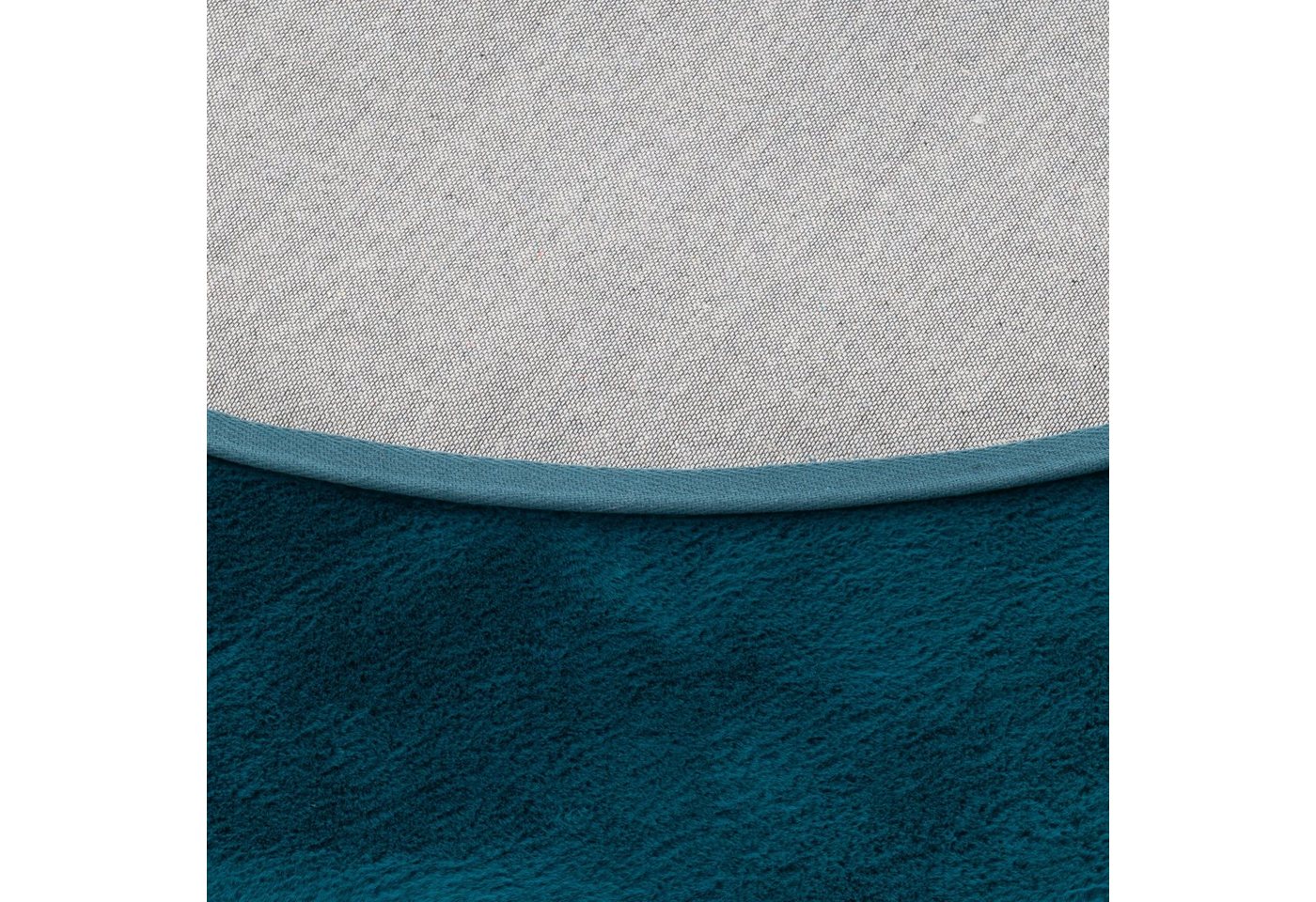 Pergamon Fellteppich Fellteppich Luxus Super Soft Plush Rund, Rund, Höhe: 25 mm – Bild 3 von 5