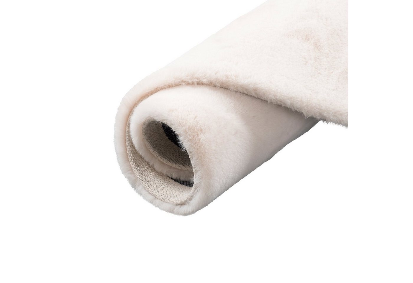 Pergamon Fellteppich Fellteppich Luxus Super Soft Plush Rund, Rund, Höhe: 25 mm – Bild 4 von 5