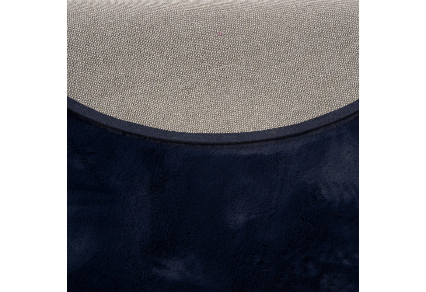 Pergamon Fellteppich Fellteppich Luxus Super Soft Plush Rund, Rund, Höhe: 25 mm – Bild 4 von 5