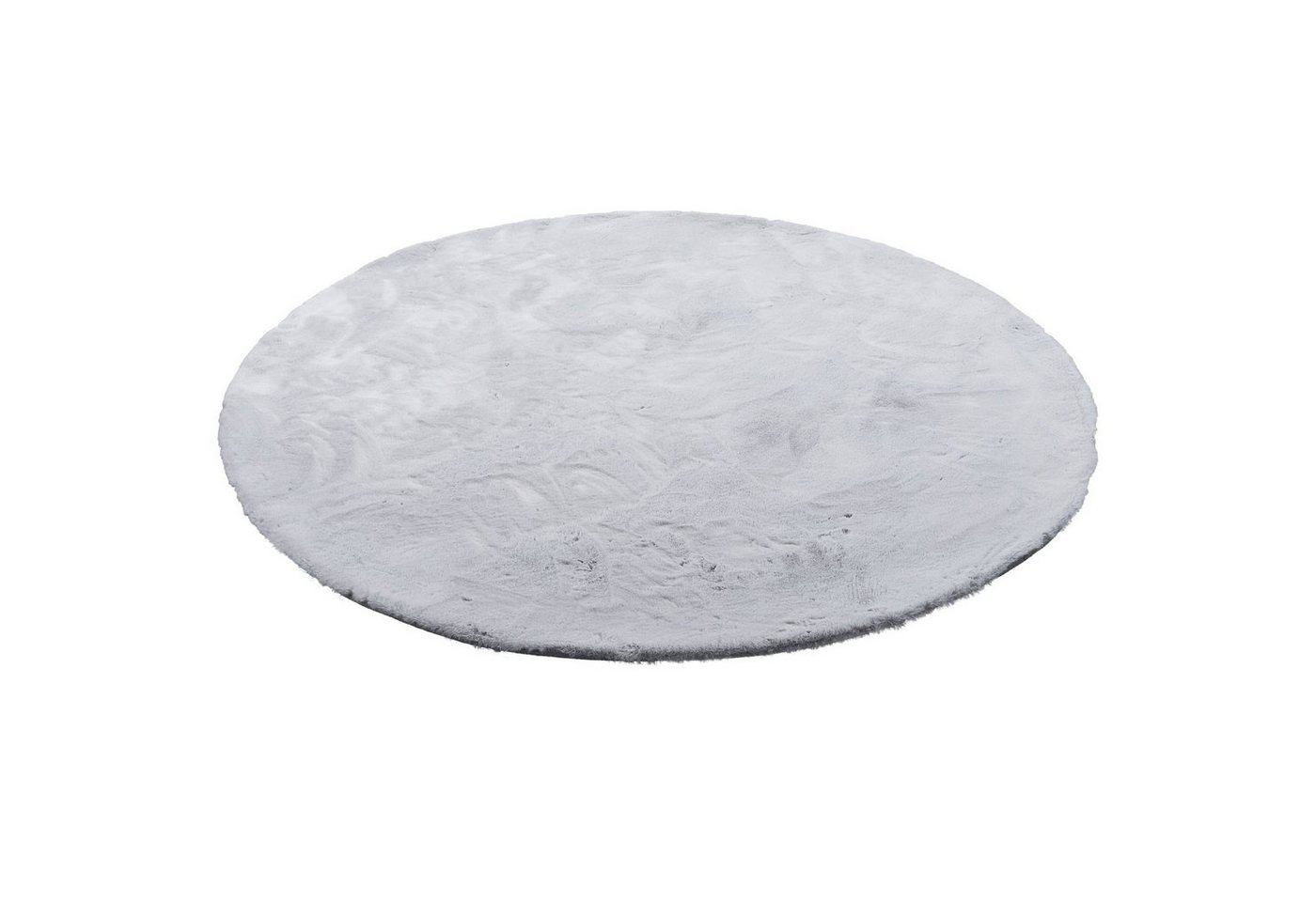 Pergamon Fellteppich Fellteppich Luxus Super Soft Plush Rund, Rund, Höhe: 25 mm – Bild 5 von 5