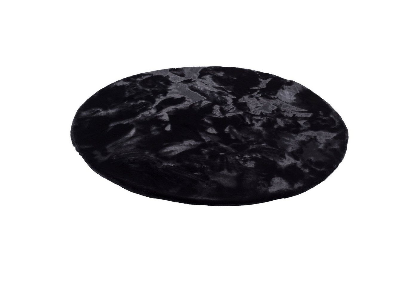 Pergamon Fellteppich Fellteppich Luxus Super Soft Plush Rund, Rund, Höhe: 25 mm – Bild 5 von 5