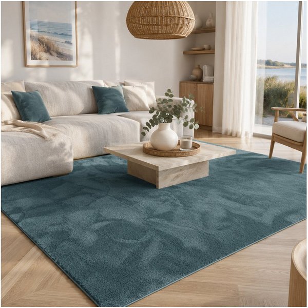 Pergamon Fellteppich Fellteppich Super Soft Pearl, Rechteckig, Höhe: 19 mm
