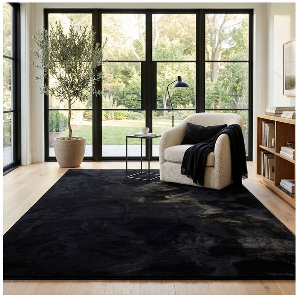 Pergamon Fellteppich Fellteppich Super Soft Pearl, Rechteckig, Höhe: 19 mm