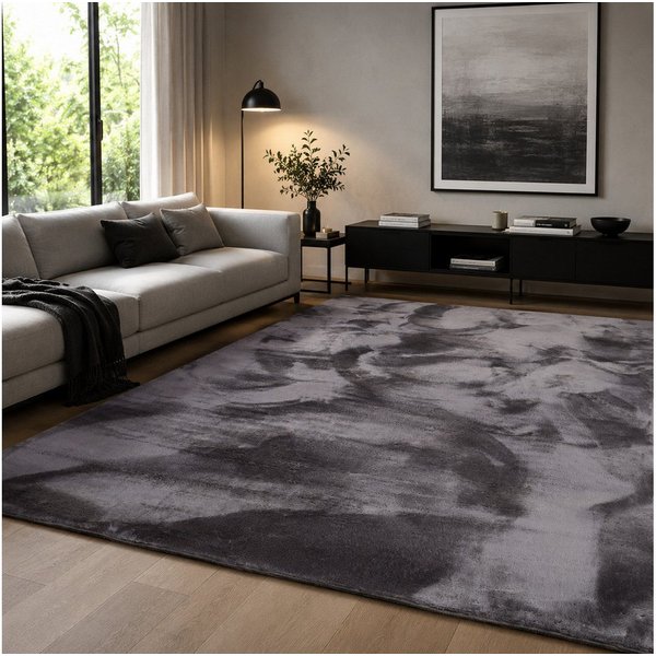 Pergamon Fellteppich Fellteppich Super Soft Pearl, Rechteckig, Höhe: 19 mm