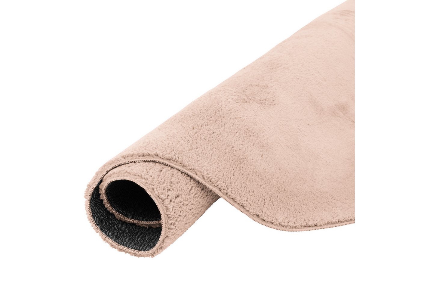 Pergamon Fellteppich Fellteppich Super Soft Pearl Rund, Rund, Höhe: 19 mm – Bild 4 von 5