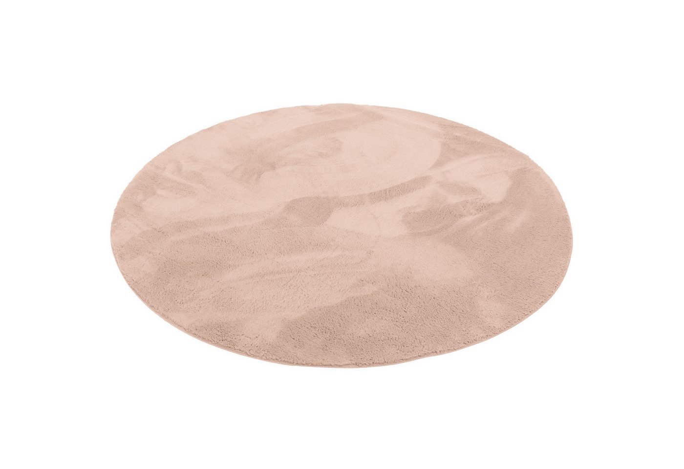 Pergamon Fellteppich Fellteppich Super Soft Pearl Rund, Rund, Höhe: 19 mm – Bild 5 von 5