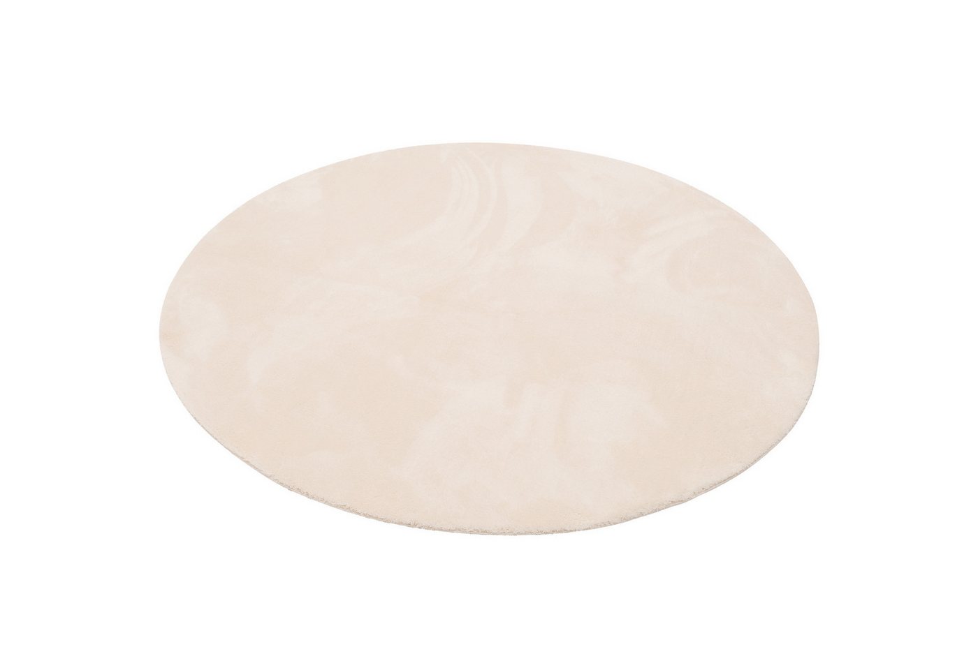 Pergamon Fellteppich Fellteppich Super Soft Pearl Rund, Rund, Höhe: 19 mm – Bild 5 von 5