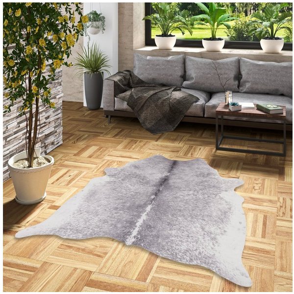 Pergamon Fellteppich Teppich Kunstfaser Tierfell Optik, Rechteckig, Höhe: 7 mm