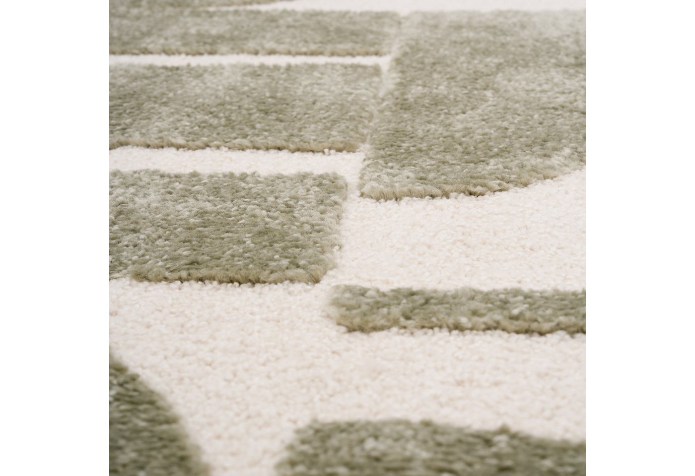 Pergamon Hochflor-Teppich Designer Teppich Nosy Modern, Rechteckig, Höhe: 13 mm – Bild 5 von 5