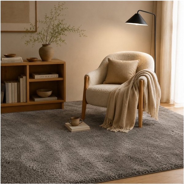 Pergamon Hochflor-Teppich Hochflor Langflor Super Soft Teppich Silky, Rechteckig, Höhe: 30 mm