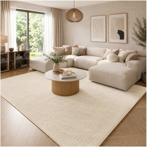 Pergamon Hochflor-Teppich Hochflor Langflor Super Soft Teppich Silky, Rechteckig, Höhe: 30 mm