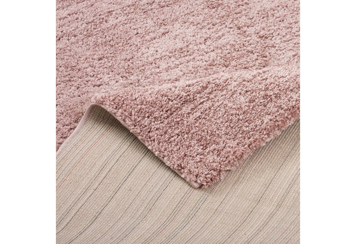 Pergamon Hochflor-Teppich Hochflor Langflor Teppich Aloha, Rechteckig, Höhe: 40 mm – Bild 4 von 5