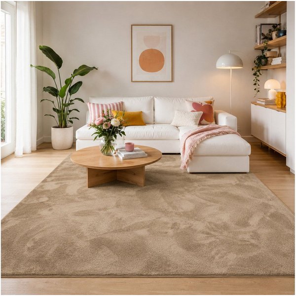 Pergamon Hochflor-Teppich Hochflor Langflor Teppich Super Soft Melia, Rechteckig, Höhe: 20 mm
