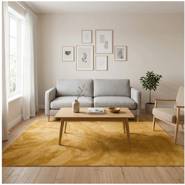 Pergamon Hochflor-Teppich Hochflor Langflor Teppich Super Soft Melia, Rechteckig, Höhe: 20 mm