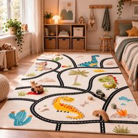 Pergamon Kinder Teppich Maui Kids Dino Straßenteppich
