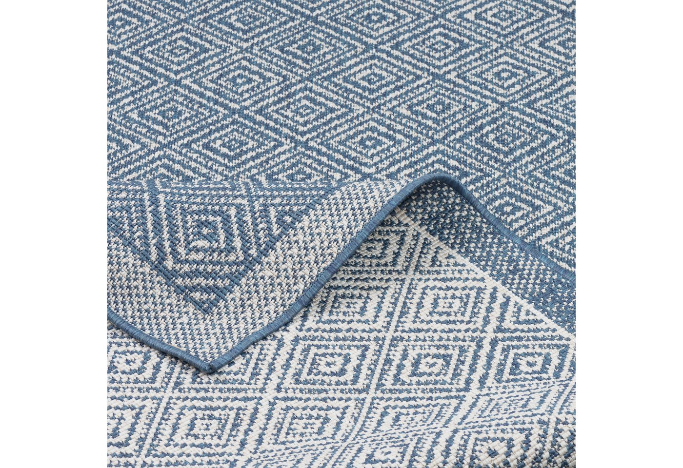 Pergamon Outdoorteppich In & Outdoor Teppich Hampton Meliert, Rechteckig, Höhe: 4 mm – Bild 5 von 5