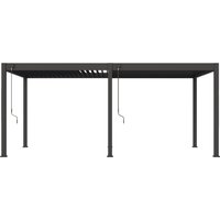 PERGOLINE Pavillon Superior (anthrazit, 3,6x5,3 m)