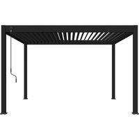 PERGOLINE Pavillon Superior (anthrazit, 3,6x4 m)