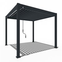 PERGOLINE Pavillon Trumpf (Anthrazit, 3 x 3 m)