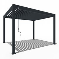 PERGOLINE Pavillon Trumpf (Anthrazit, 3 x 3,6 m)
